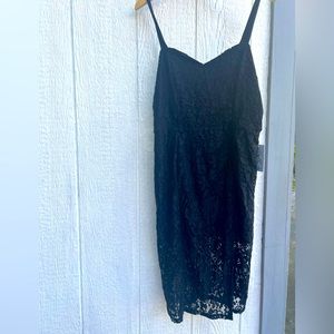 NWT sweetheart neck lace cocktail dress
